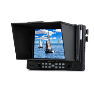 MustHD 7" 1920x1200 Full HD HDMI On-camera Field 4K Monitor for Professional Videographers with HDMI Input/Output (M702H)