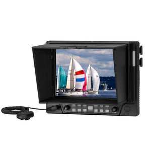 MustHD 7" 1920x1200 Full HD 3G-SDI Field Monitor [4K] for Professional Videographers with HDMI/SDI Input/Output (M702S)